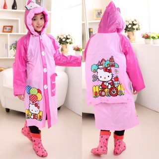 Raincoat For Kids With Backpack Allowance (4)