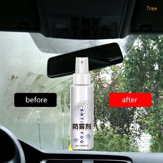 tree 100ML Anti Fog Agent Car Glass Rain Repellent Antifogging Agent Glass Defogger