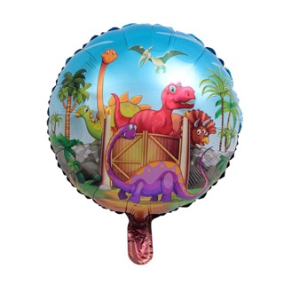 Dinosaur Foil Balloon 18inch Party Needs Dinosaur Party Supplies (1)