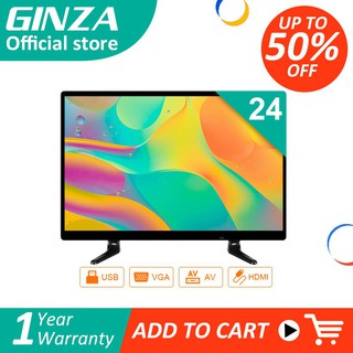television tv television GINZA TV 24 Inch Flat Screen TV Sale Cheap TV Multi-Ports GINZA24B (Screen