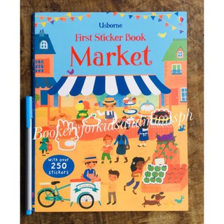 Usborne Sticker My First Book About Market, php185
