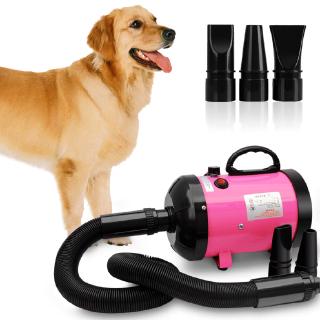 Pink/purple Adjustable 2800W Low Noise Pet Grooming Hair Dryer Dog Cat Grooming Heater Blower Dryers
