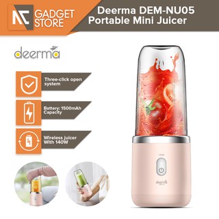 Deerma Portable Mini Juicer NU05 Wireless Juice Blender Home Fruit&Vegetable USB Handheld juicer