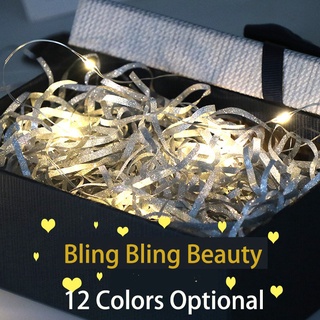【BEST SELLER】 50g DIY Colorful Shredded Tissue Paper Raffia Gift Box Filler Wedding Decoration