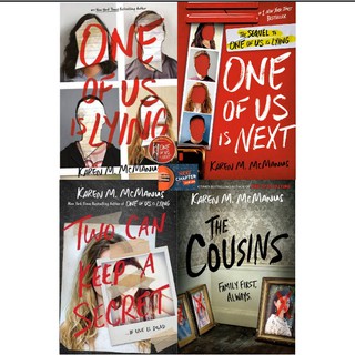 Karen M. McManus Collection (One of Us Lying, One of Us is Next, Two Can Keep a Secret, The Cousins) (1)
