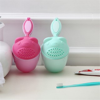 Baby Spoon Shower Bath Water Swimming Bailer Shampoo Cup Children's Products (7)