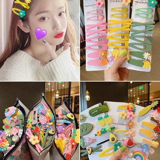 【spot goods】♦✾Fashionable Korean Girl Hairpin Set Simple and Cute Accessories Gift