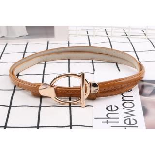 Niche single product patent leather round buckle metal buckle belt dress coat coat decorative belt f (7)