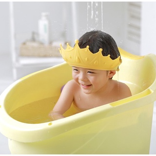 Baby Adjustable Shampoo Shower Soft Cap Bathing Protect baby Shower Hat Silicone