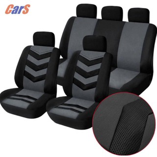 Car Seats Cover Full Set Auto Seat Cover Universal 9pcs (1)