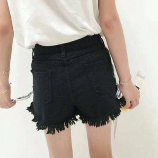 Maong Short with tie (3)