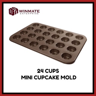 WINMATE Non Stick Mini Muffin Pudding Pan Mold