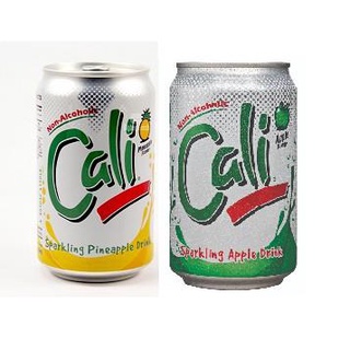 tonics☃Cali Pineapple & Apple Flavors 330mL in-can Sparkling Non Alcoholic Drink
