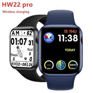 HW22 PRO Smart Watch Men Women 44MM 1.75 Inch Bluetooth Call Wireless Charger Heart Rate Monitor