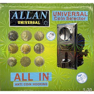 ﹉ALLAN Universal Coinslot accept all coins PISONET PISOWIFI CARWASH
