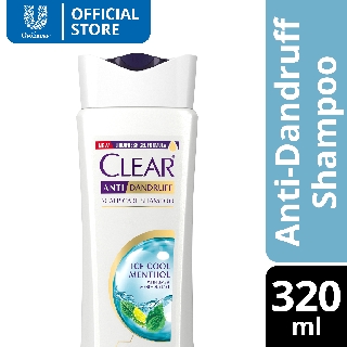 Clear Anti-Dandruff Nourishing Shampoo Ice Cool Menthol 320ml