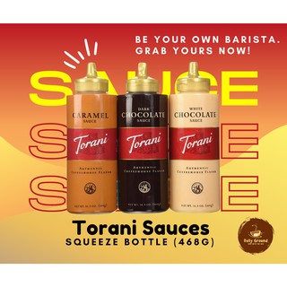 Torani Squeeze Bottle Puremade Sauce (16.5 oz)