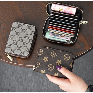 Fashion Women Organ Wallet Creative Multifunctional Zipper Wallet PU Leather Coin Purse Card Case