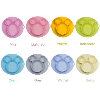 2020 NEW Baby silicone plate Kids Bowl Plates baby feeding silicone bowl baby silica gel dishes kids tableware (1)