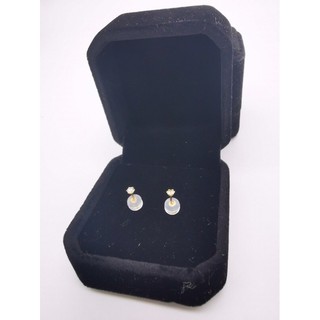 Diamond 0.12 carat Stud Earrings 18k Yellow Gold