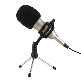 Hzm&C Condenser Bm 800 Usb Wired Microphone with Shock Mount for Radio Singing Recording Kit ZJP (5)