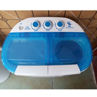 Little duck Double tub mini washing machine Spin Dryer household mother and child washing machine (1)