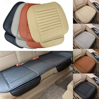 Universal Breathable Faux Leather Car Front Rear Seat Cover Pad Mat Cushion Car Seat Cushion Non-Slip Cover accessories