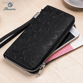 Wallet men s long 2020 new leather multi-function handbag men s clutch bag zipper wallet hand grab m