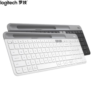 Logitech K580 Wireless Keyboard Multi-Device Bluetooth-Compatible Dual Mode Portable for PC Computer