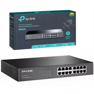 TPLink TL-SG1016D 16-Port Gigabit Desktop/Rackmount Switch