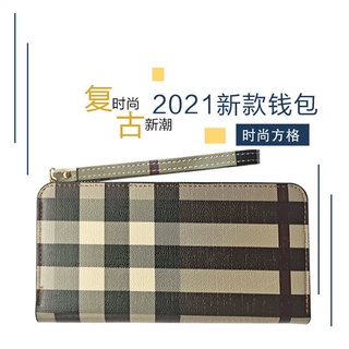 （Fast Shipping）High Quality Men's Women's Handbag Long Wallet Zipper Phone Bag New Fashion Business Men's Presbyopic Multiple Card Slots Handbag Fashion。Sexy (2)
