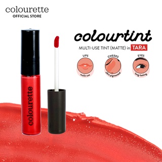 Colourette Colourtint in Tara (Matte) [Long-Lasting, Matte Lip Tint, Cheek Tint, Liptint] - Makeup