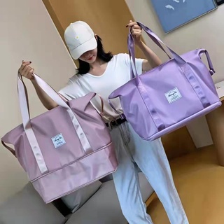 [COD] Large Capacity Foldable Travel Bags Waterproof Luggage Tote Handbag Travel Duffle Bag Gym Yoga (1)
