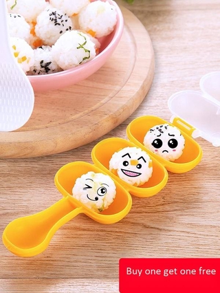 1pc rice ball mold children's complementary food tool baby food shaker rice ball maker DIY mold (2)