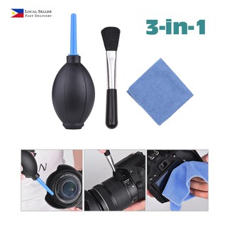 3-in-1 Camera Lens Cleaning Kit
