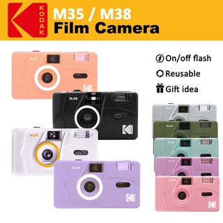 KODAK Vintage Retro M35 / M38 35mm Reusable Film Camera Sky Blue/ Yellow / Mint Green / Pink / Red / Grapefruit / Lavender Color (1)