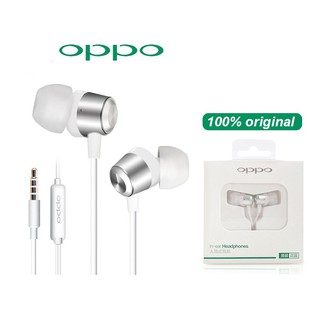 OPPO MH130 100% Original 3.5mm With Mic Headset In-Ear Wired Earphone Oppo