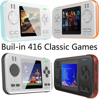 NG 2 in 1 Mini Handheld Video Game Console With 8000mAh Powerbank built in 416 Retro Games 8CTS