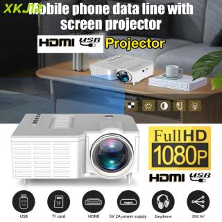 Portable Video Projector Home Theater Cinema Office Supplie LCD Mini Projector Media Player For Smar