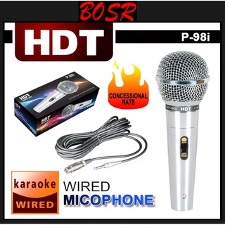 Hyundai P-98i HDT Videoke King Dynamic Microphone(silver)