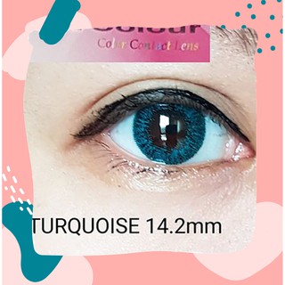 Turquoise 14.2mm Trucolour Contact lens (1)