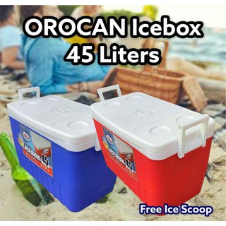 COD OROCAN Ice Box Chest Insulated Cooler 45 Liters