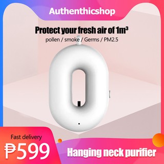 Air purifier Portable mini neck mounted air purifier Ultra quiet design Powerful purification Lightw