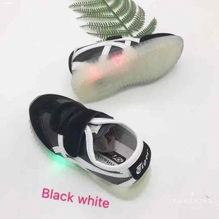 ☽✣Fashion unisex kids sneakers led shoes