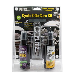 Flitz Cycle 2Go Care Kit