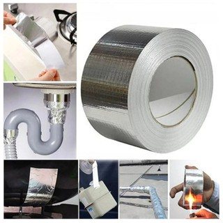 Aluminum Foil Butyl Rubber Tape Self Adhesive High temperature resistance Waterproof for Roof Pipe
