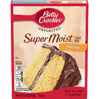Betty Crocker Super Moist Yellow Cake Mix 432g {USA}