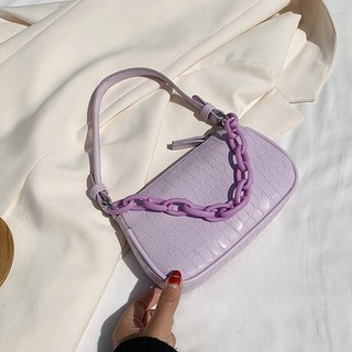 2020 New 2 Strap Summer Thick Chain Armpit Bag Shoulder Bag Handbag