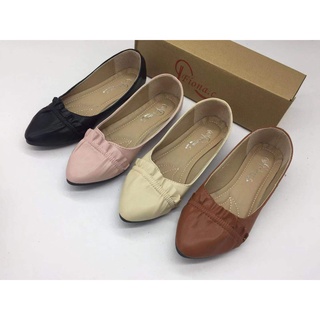 ballet Flats﹉Korean Lady Flat Doll Shoes Women Black Shoes Office Loafers