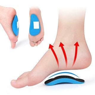 insole for men❅❈1 Pair Anti-slip Massaging Flatfoot Silicone Orthopedic Insoles Foot Arch Support Pa